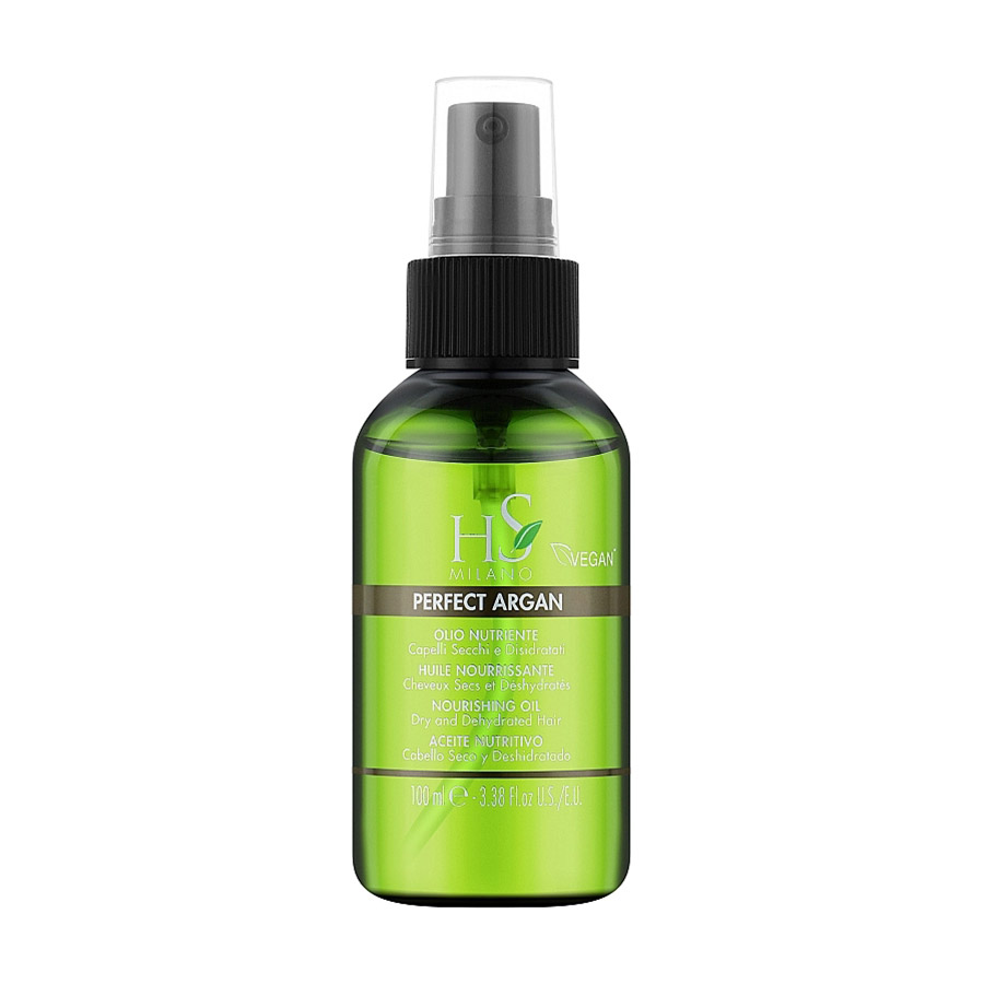 

Уцінка! Живильна арганова олія для волосся Hs Milano Perfect Argan для сухого та пошкодженого волосся, 100 мл