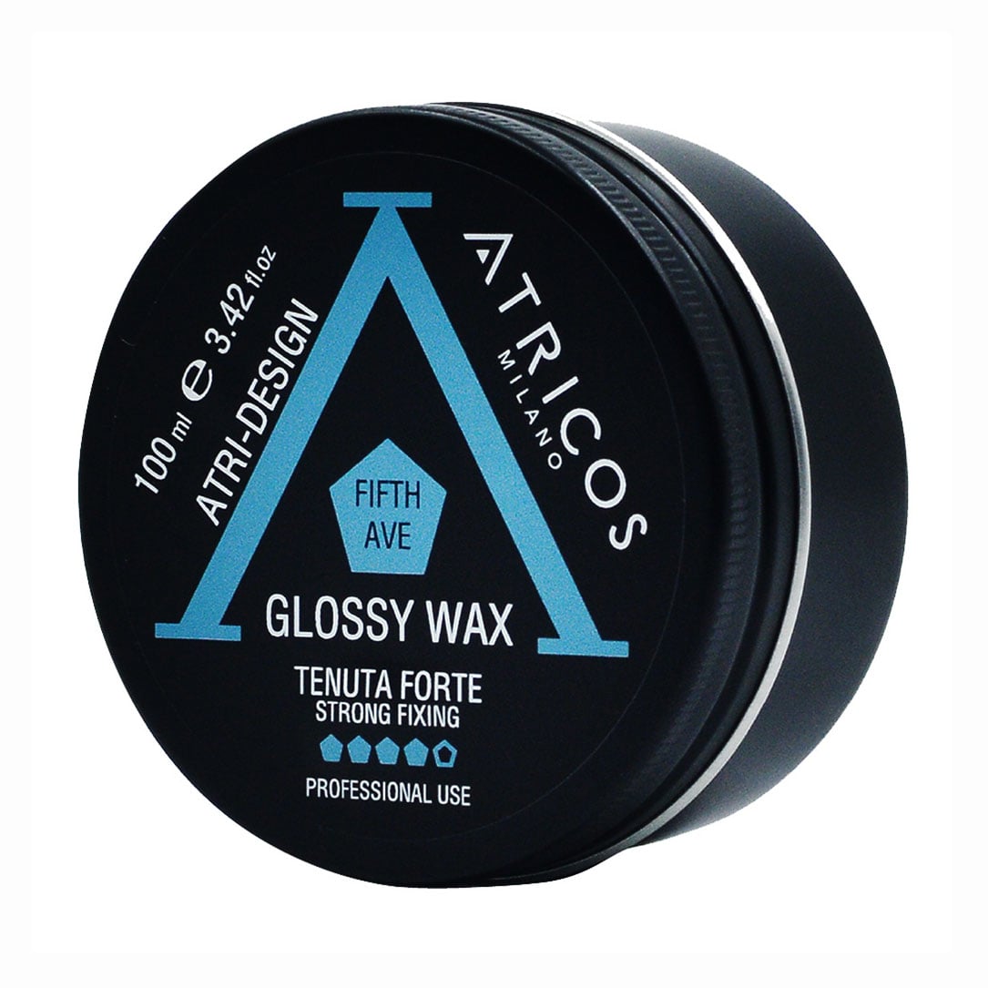 

Уцінка! Глянцевий віск для волосся Atricos Milano Atri-Design Fifth Ave Glossy Wax сильна фіксація, 100 мл