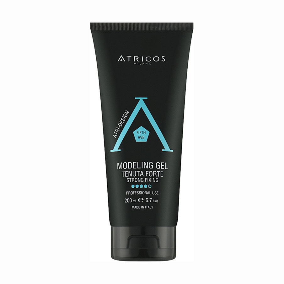 

Уцінка! Моделювальний гель для волосся Atricos Milano Atri-Design Fifth Ave Modeling Gel сильна фіксація, 200 мл