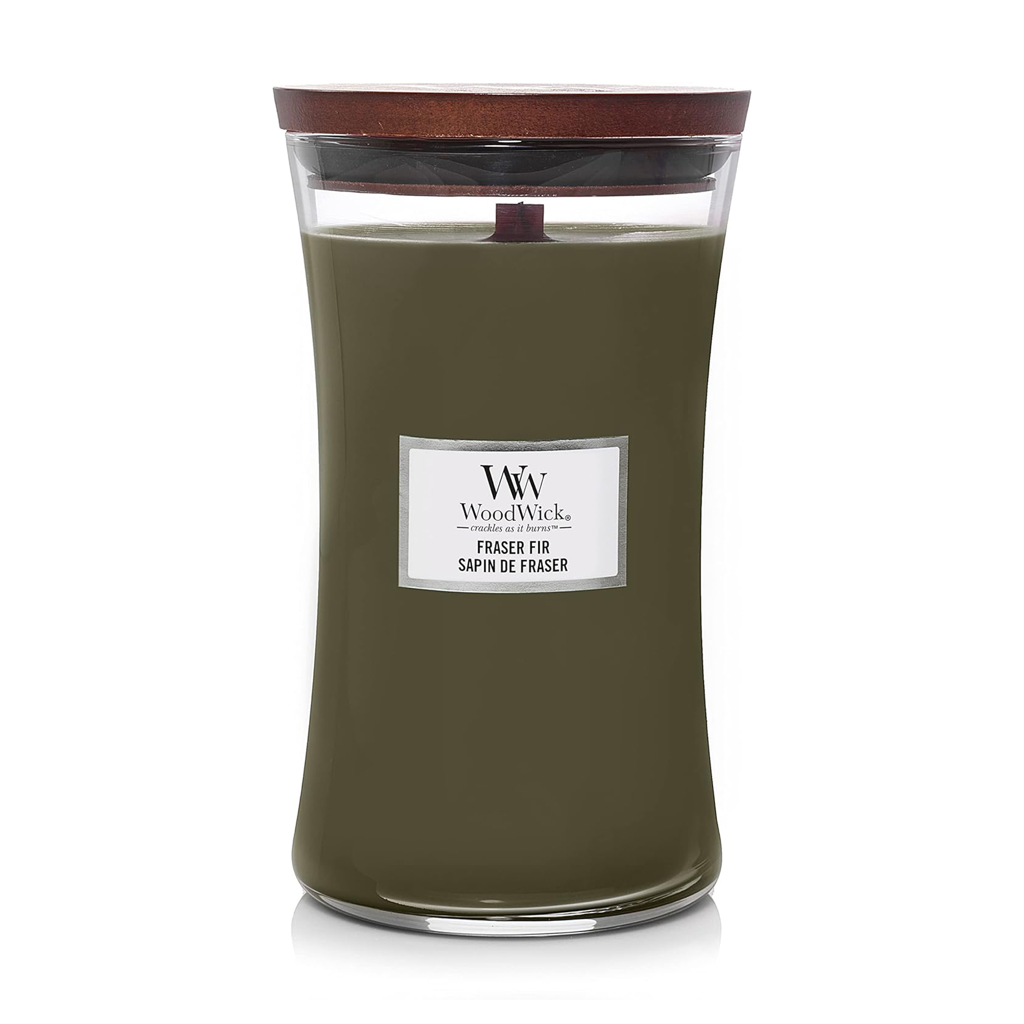 

Ароматична свічка в склянці WoodWick Hourglass Candle Large Frasier Fir, 609 г