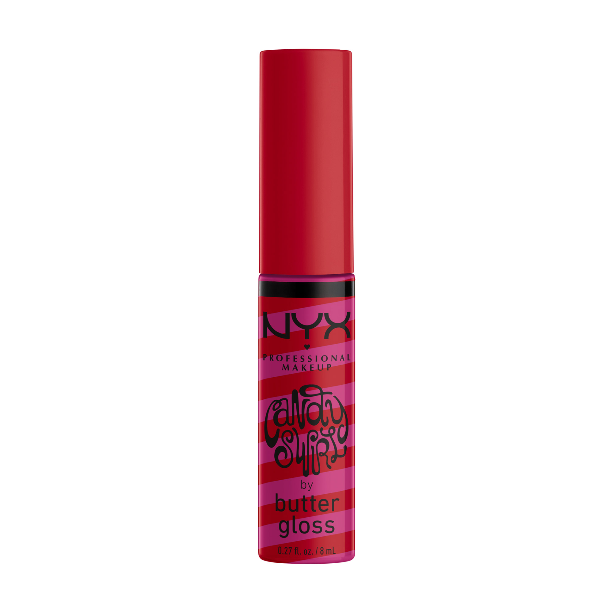 

Уцінка! Блиск для губ NYX Professional Makeup Butter Lip Gloss Candy Swirl 04 Candy Apple, 8 мл