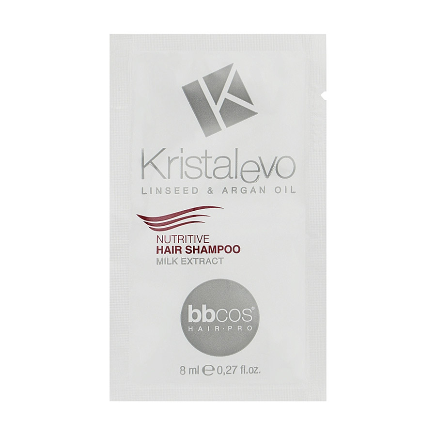 

Подарунок! Живильний шампунь для волосся BBcos Kristal Evo, 8 мл (пробник)