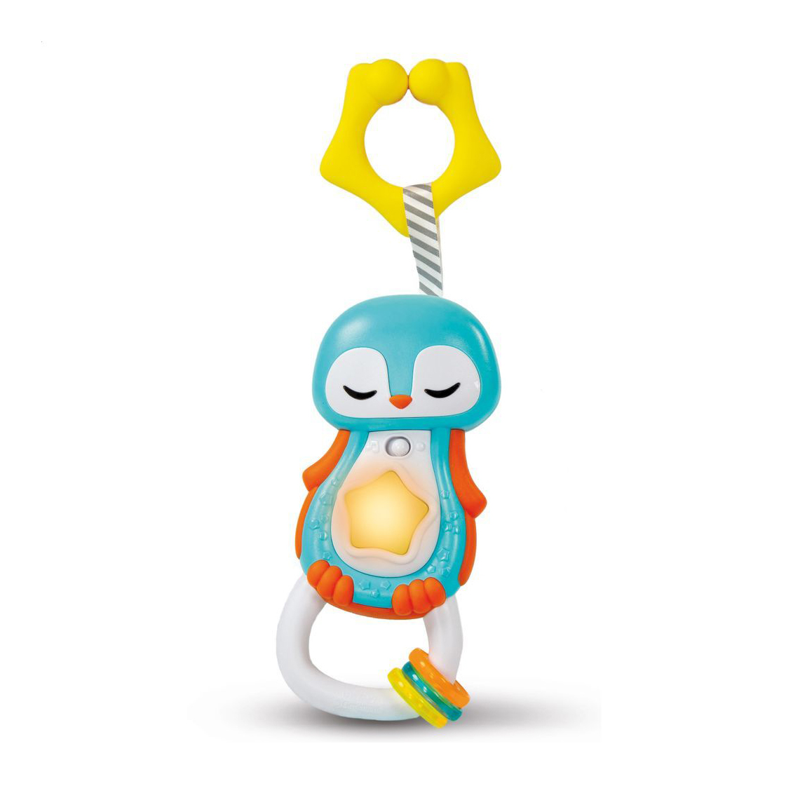 

Дитяча іграшка-брязкальце Clementoni Пінгвін, музична, від 3 місяців, 15*22*7 см (17331)