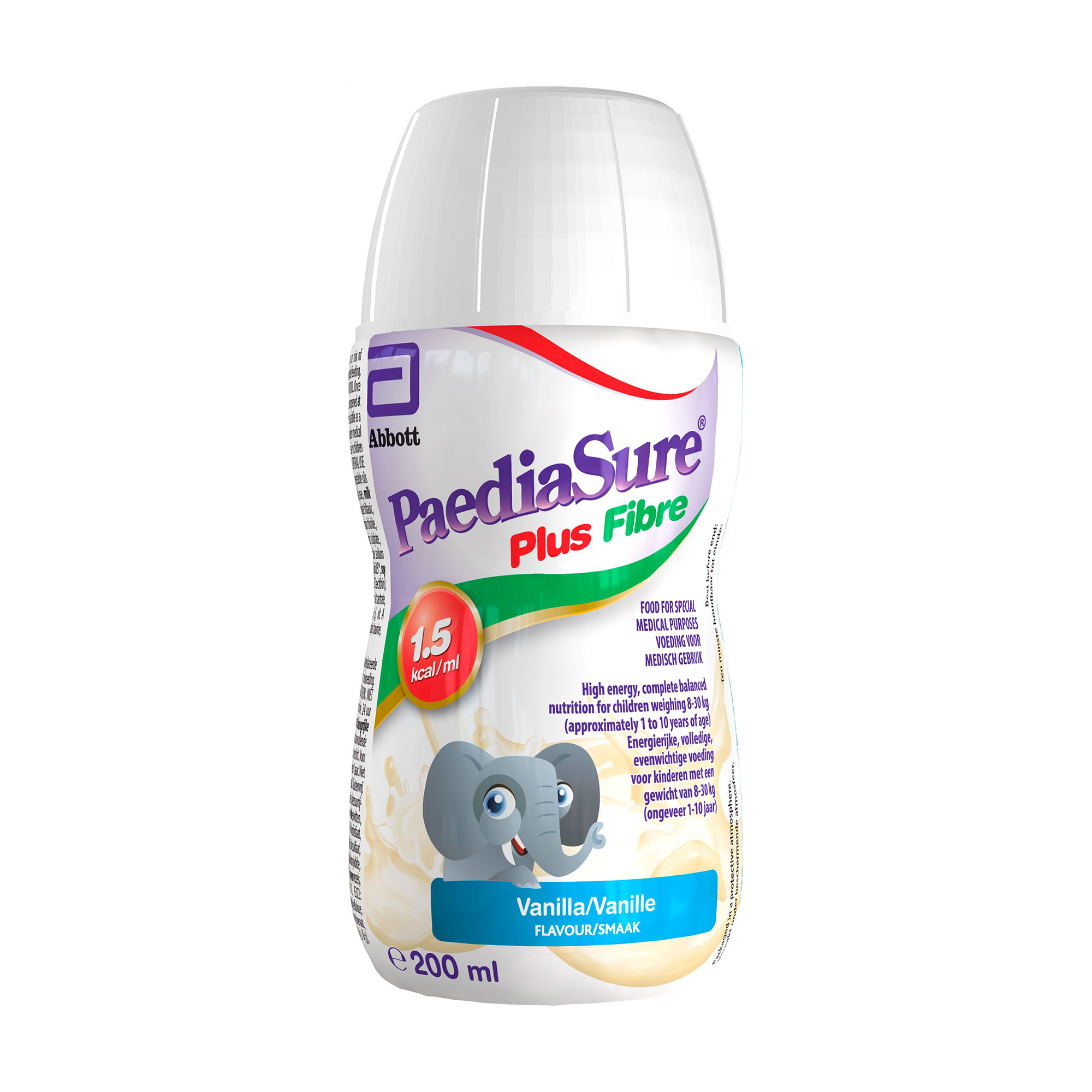 

Дитячий напій Paediasure Plus Fiber Ваніль, від 1 року, 200 мл