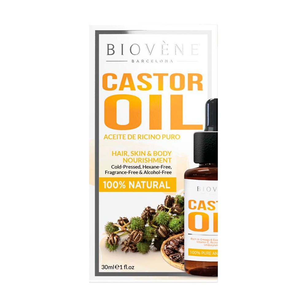 

Рицинова олія для волосся, обличчя і тіла Biovene Pure & Natural Castor Oil, 30 мл