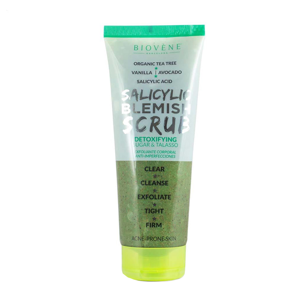 

Скраб для тіла Biovene Salicylic Blemish Detoxifying Scrub із саліциловою кислотою, 250 мл