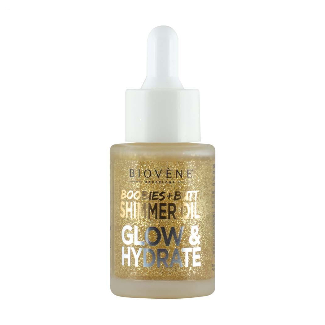

Уцінка! Мерехтлива олія для грудей та сідниць Biovene Glow & Hydrate Boobies + Butt Shimmer Oil, 30 мл