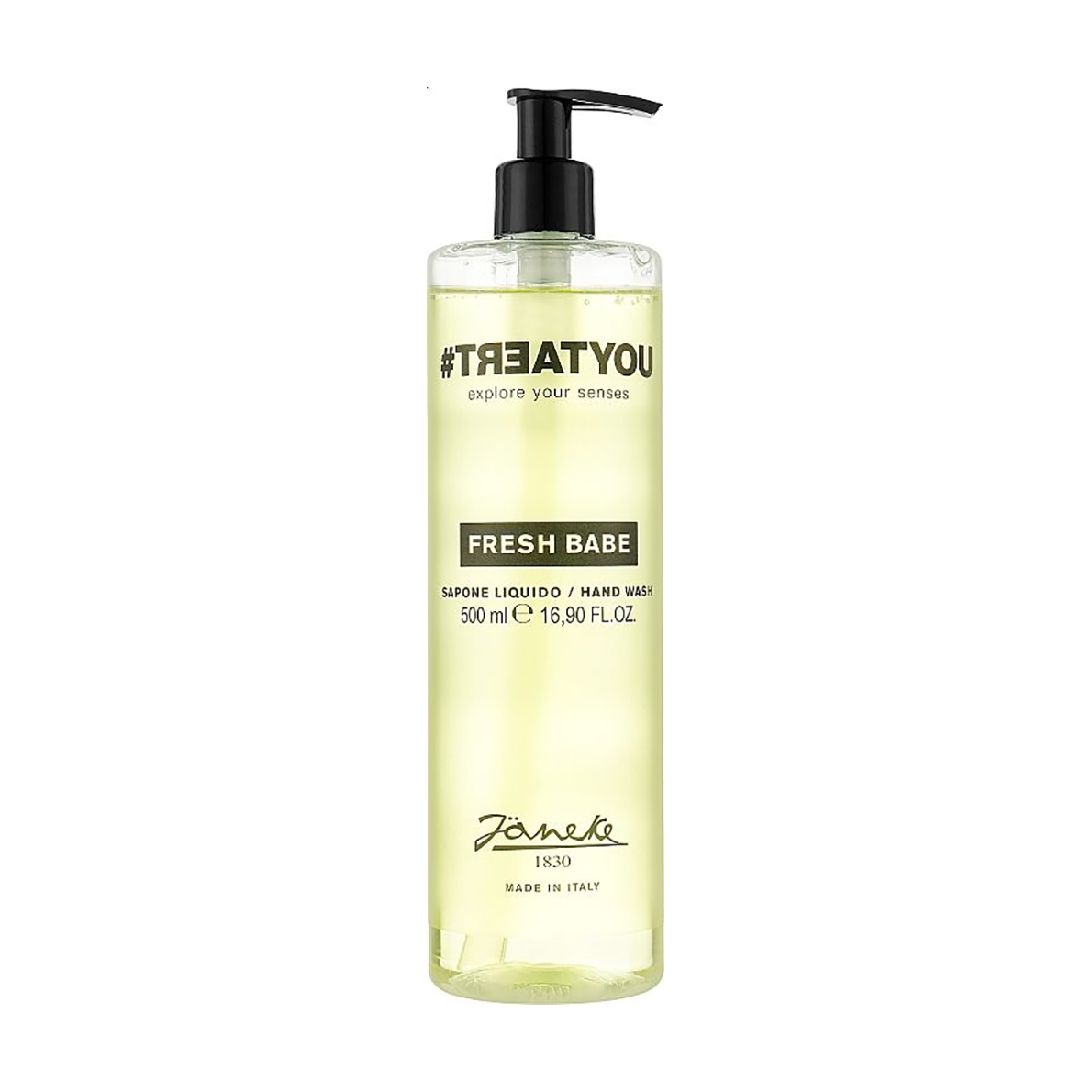 

Уцінка! Рідке мило для рук Janeke Treatyou Fresh Babe Hand Wash, 500 мл