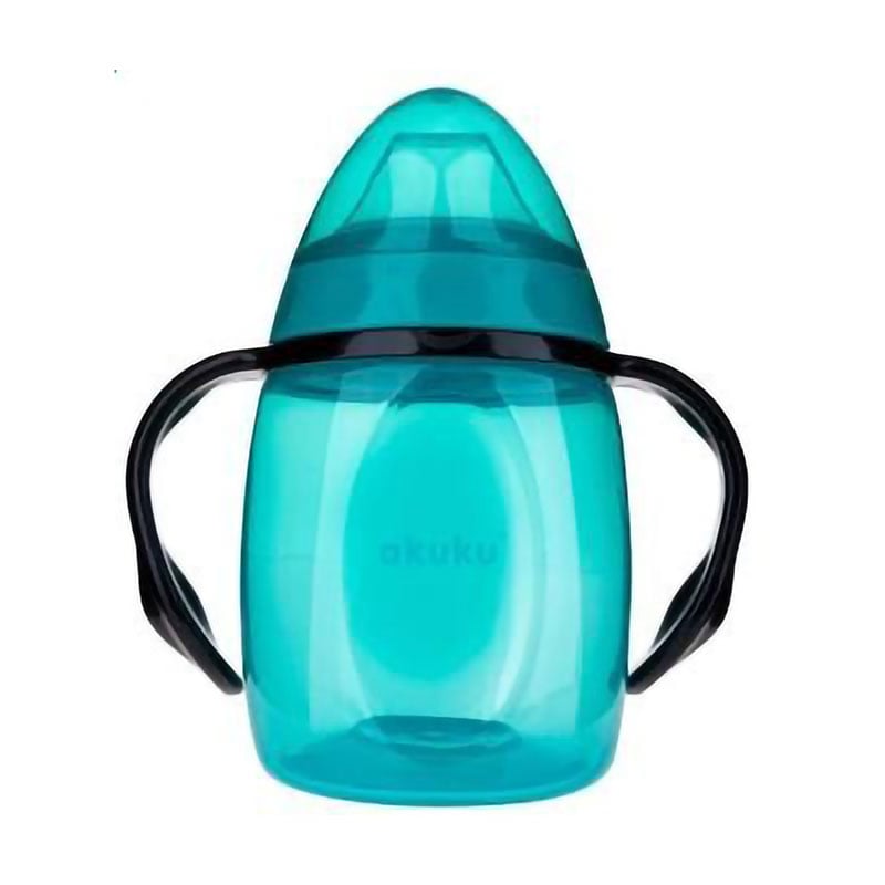

Чашка-непроливайка Akuku з силіконовим носиком, зелена, від 9 місяців, 280 мл (A0366)
