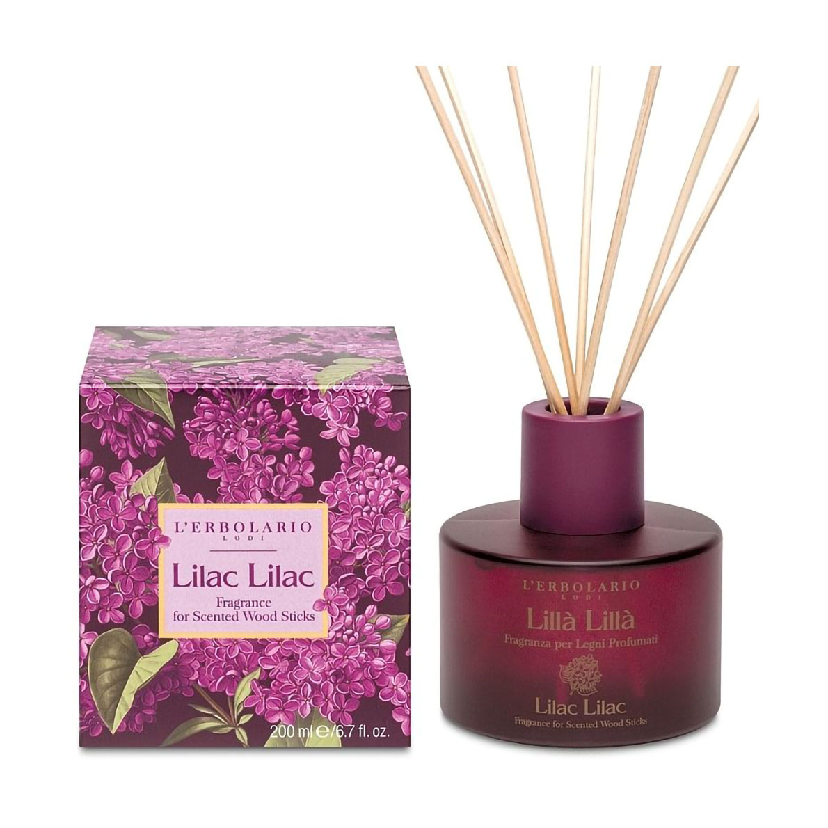 

Уцінка! Аромадифузор L'Erbolario Бузок, 200 мл