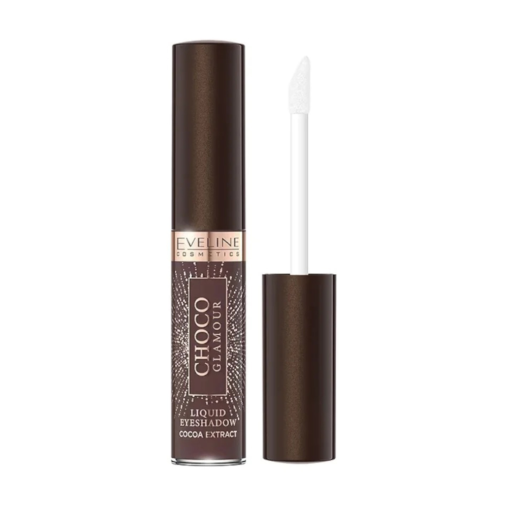 

Уцінка! Рідкі тіні для повік Eveline Cosmetics Choco Glamour Liquid Eyeshadow тон 05, 6.5 мл