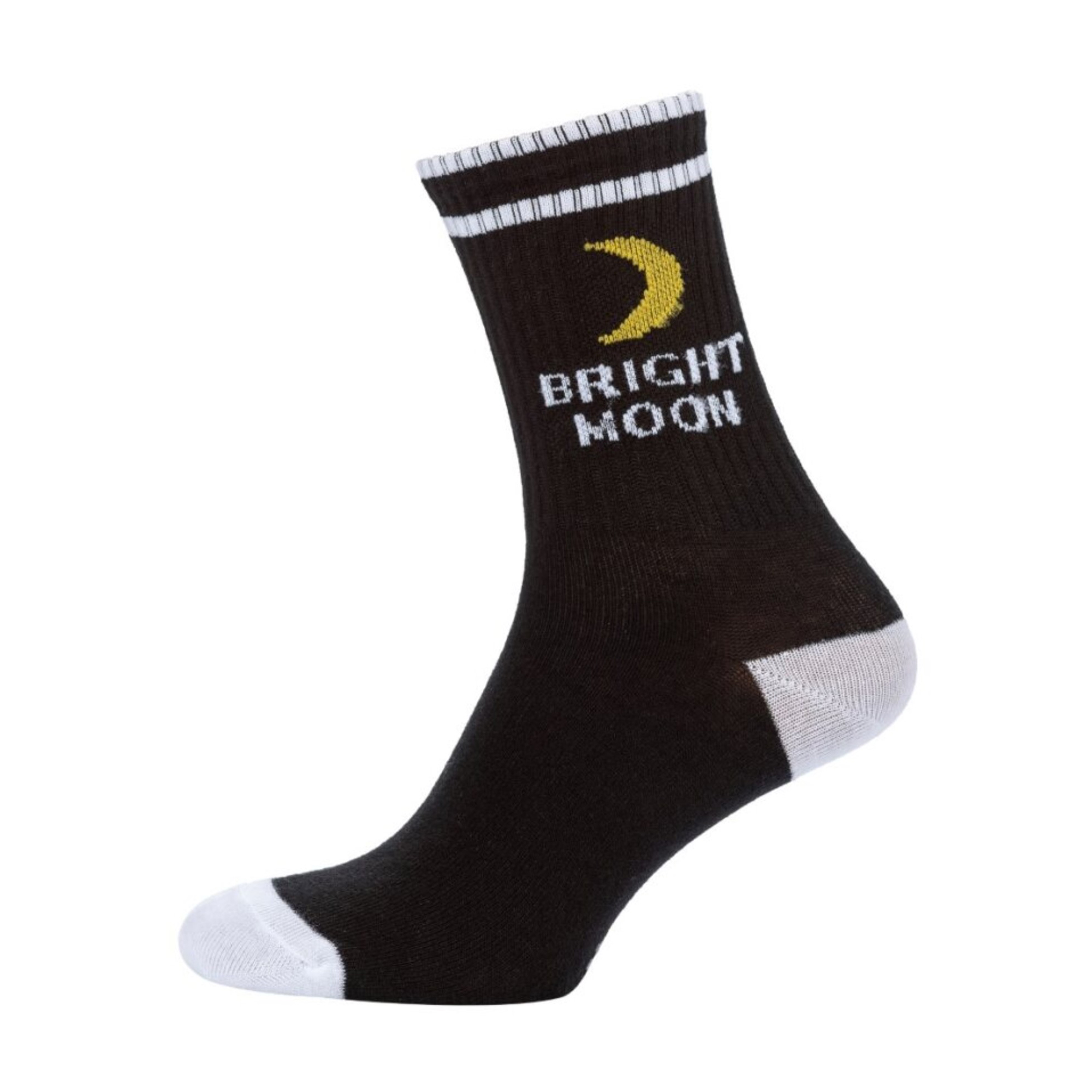 

Шкарпетки жіночі Siela RT1322-078 Bright Moon, спортивні, чорно-білі, розмір 36-39