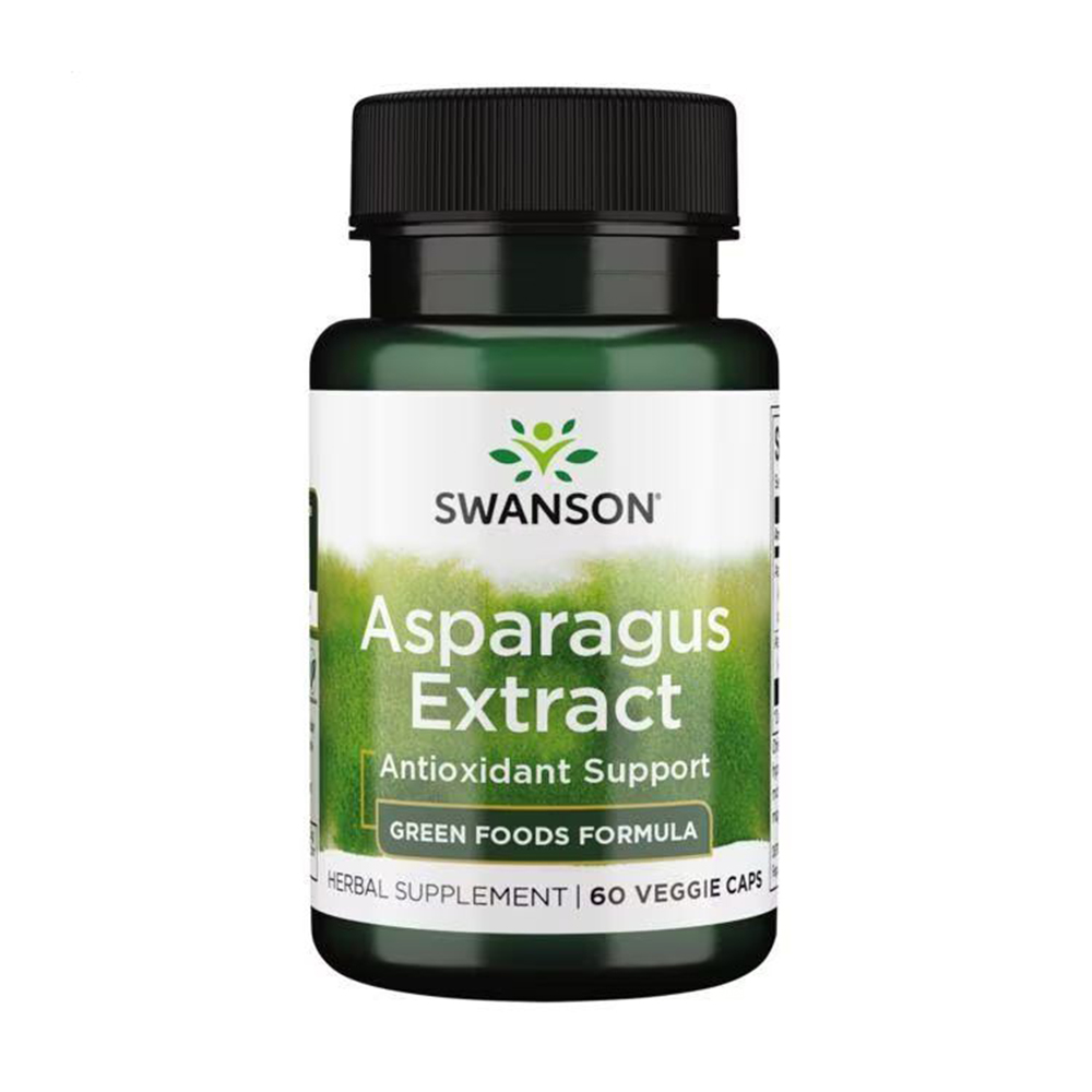 

Екстракт спаржі Swanson Asparagus Extract, 60 капсул