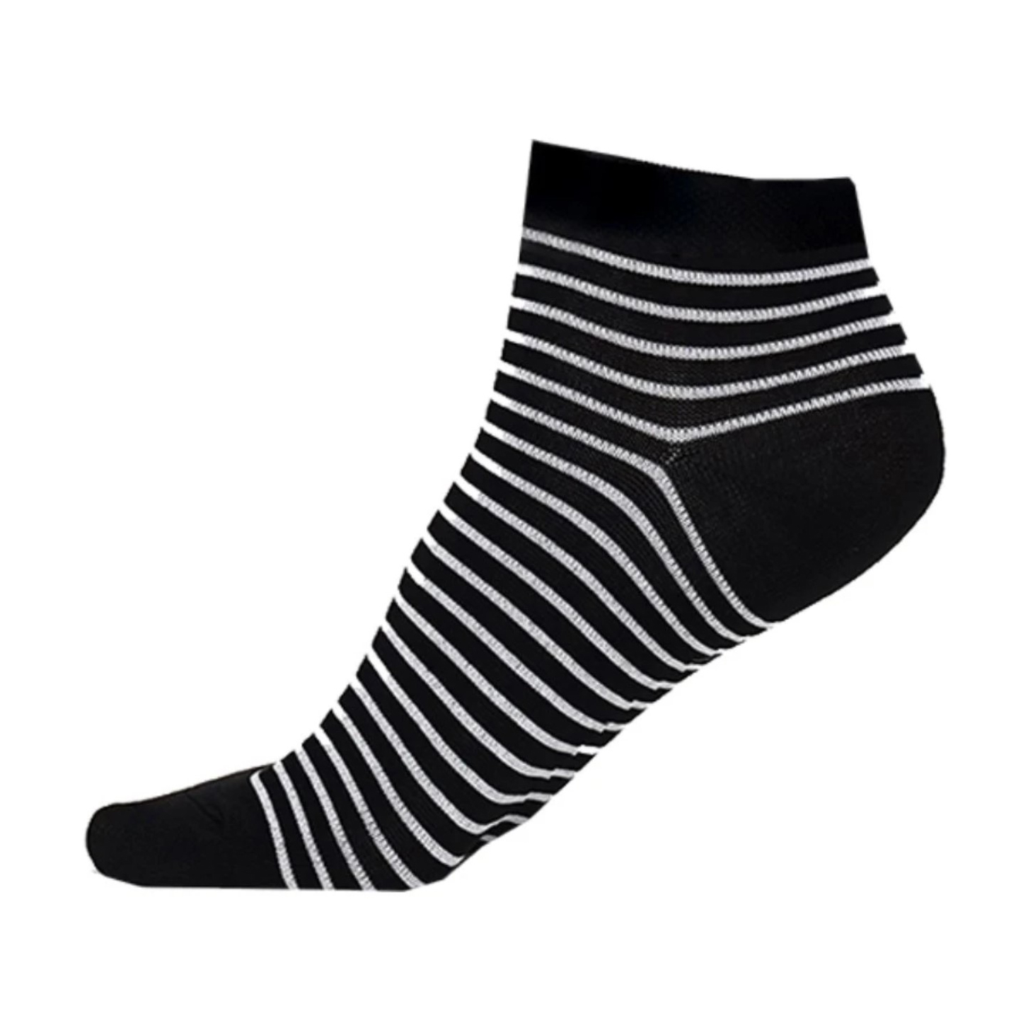

Дитячі шкарпетки Siela KS2 Basic 002 Black смужки, короткі, розмір 22