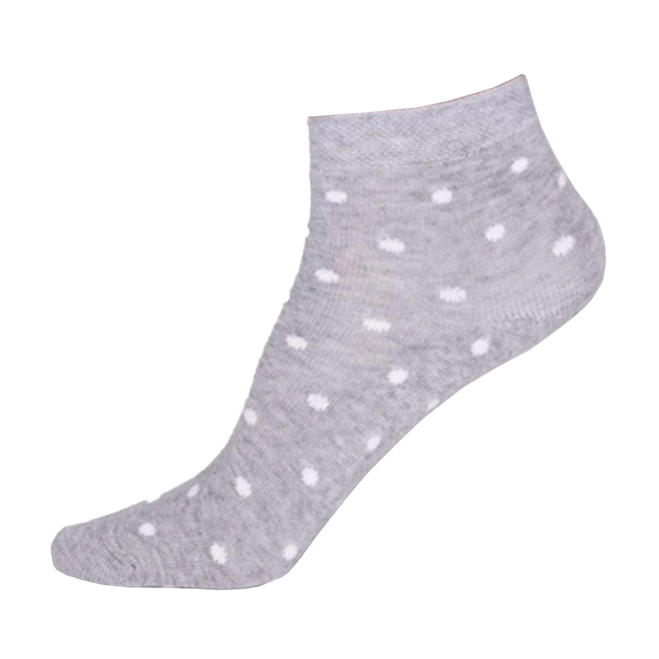 

Дитячі шкарпетки Siela KS2 Basic 001 Light Grey Melange дрібний горошок, короткі, розмір 20