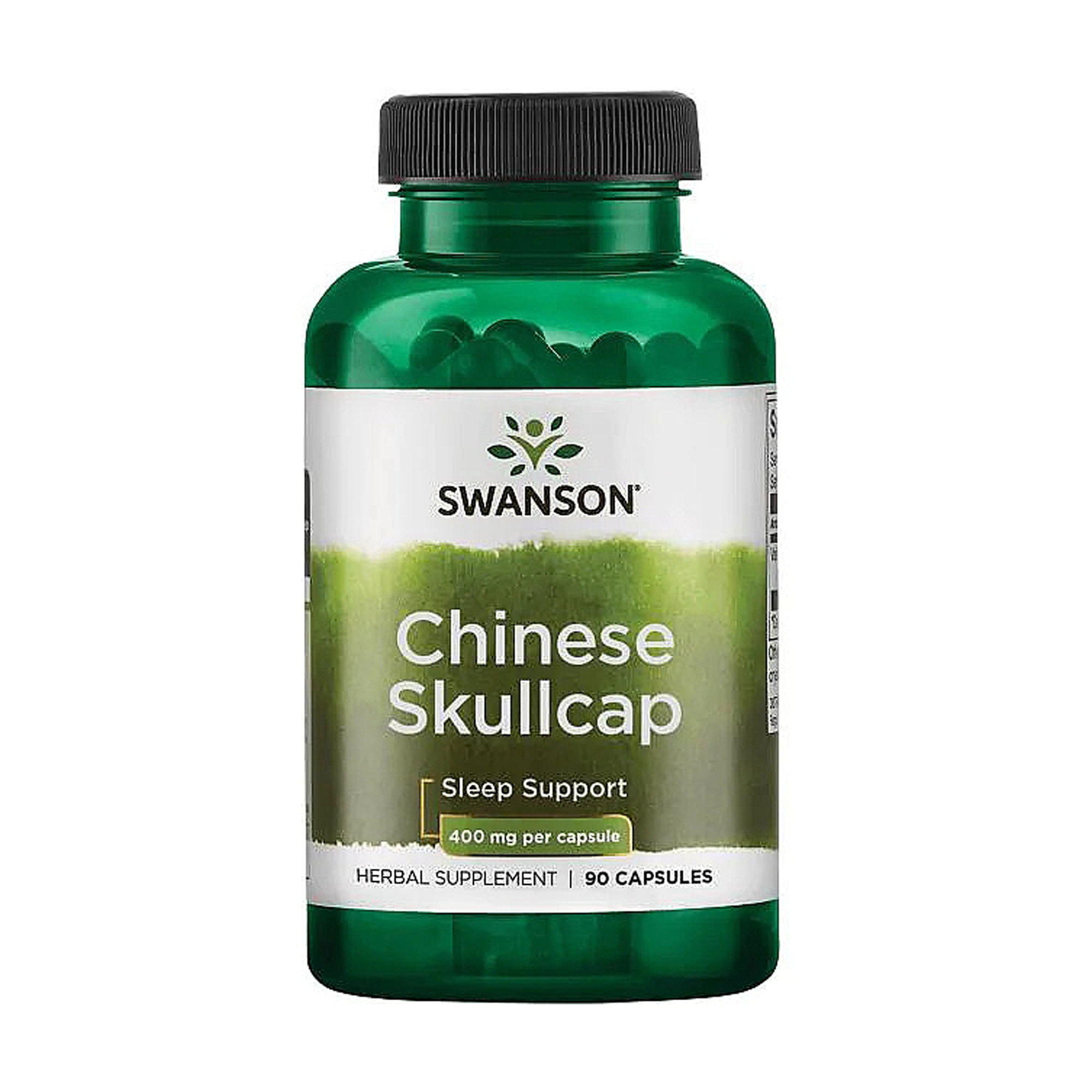 

Шоломниця байкальська Swanson Full Spectrum Chinese Skullcap 400 мг, 90 капсул