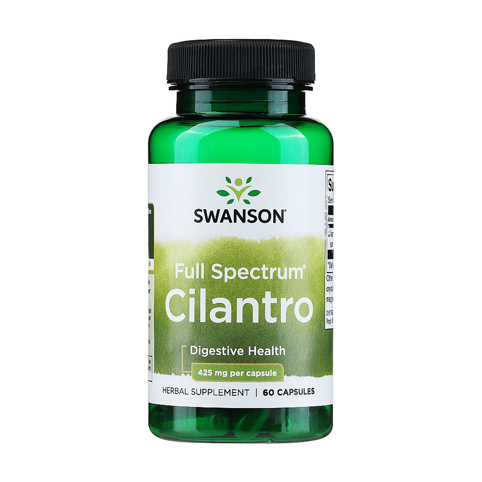

Коріандр Swanson Full Spectrum Cilantro 425 мг, 60 капсул