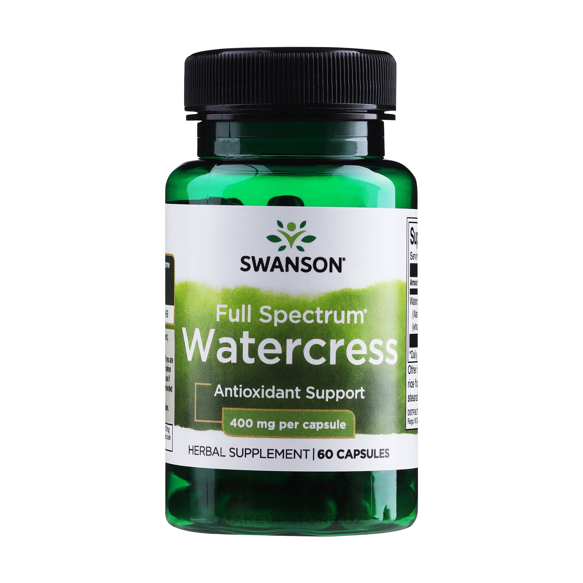 

Крес-салат Swanson Full Spectrum Watercress 400 мг, 60 капсул