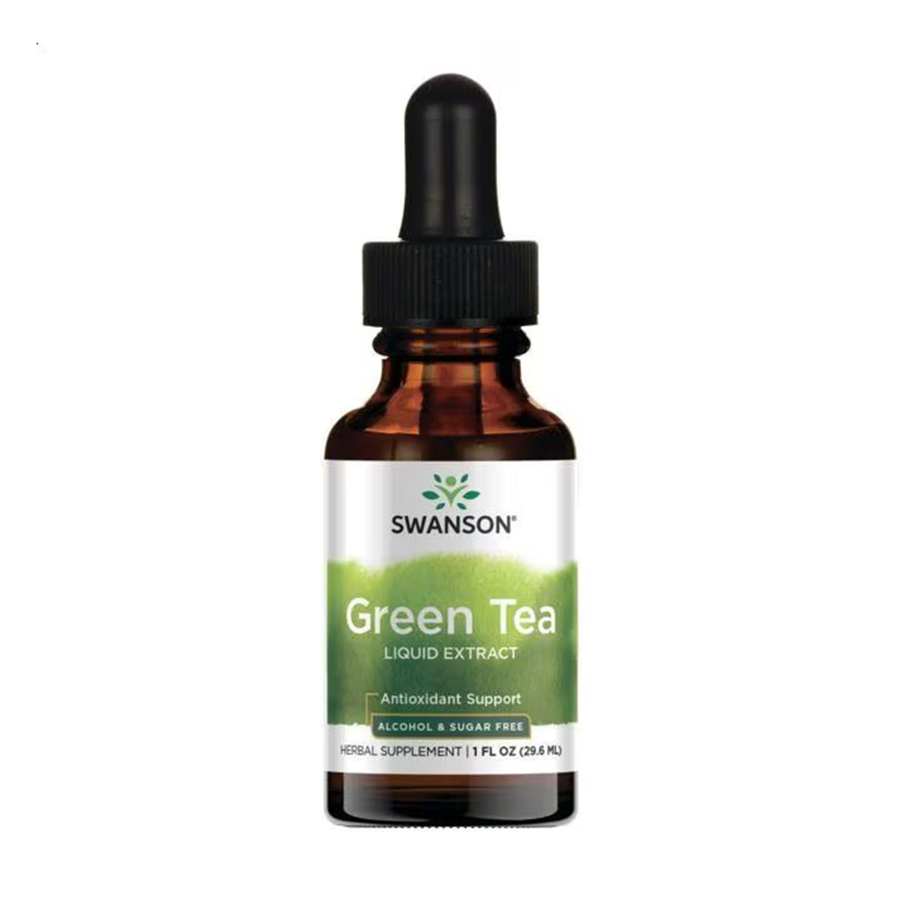 

Екстракт зеленого чаю Swanson Green Tea Liquid Extract в рідині, 29.6 мл