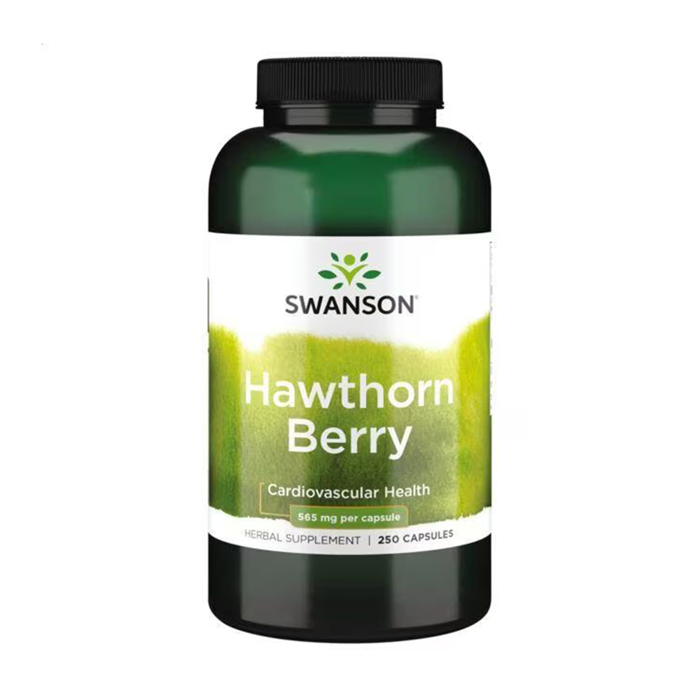 

Ягідний глід Swanson Hawthorn Berry 565 мг, 250 капсул