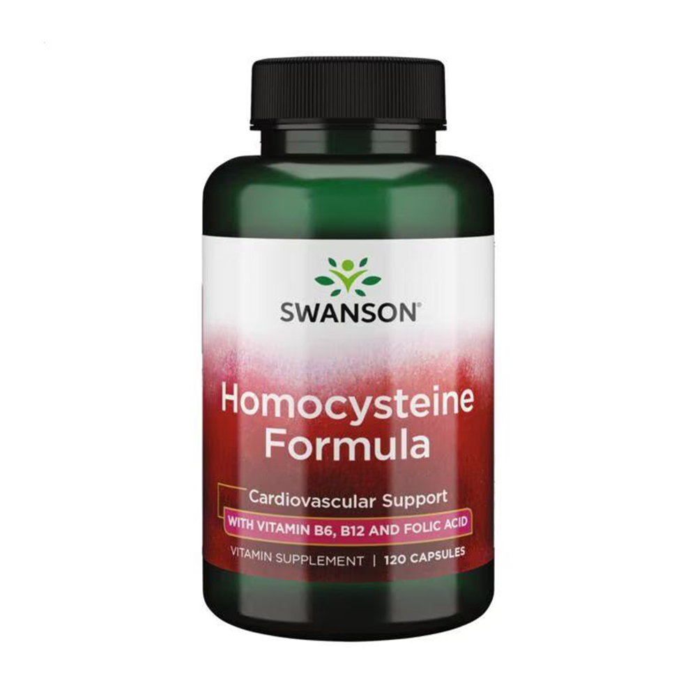 

Формула гомоцистеїну Swanson Homocysteine Formula, 120 капсул
