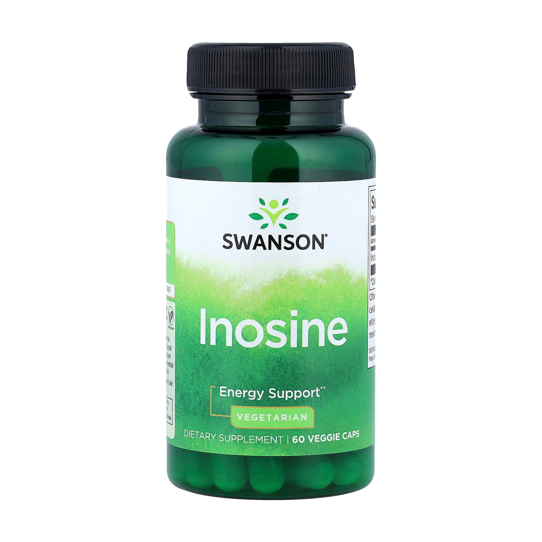 

Уцінка! Інозин Swanson Inosine 500 мг, 60 капсул