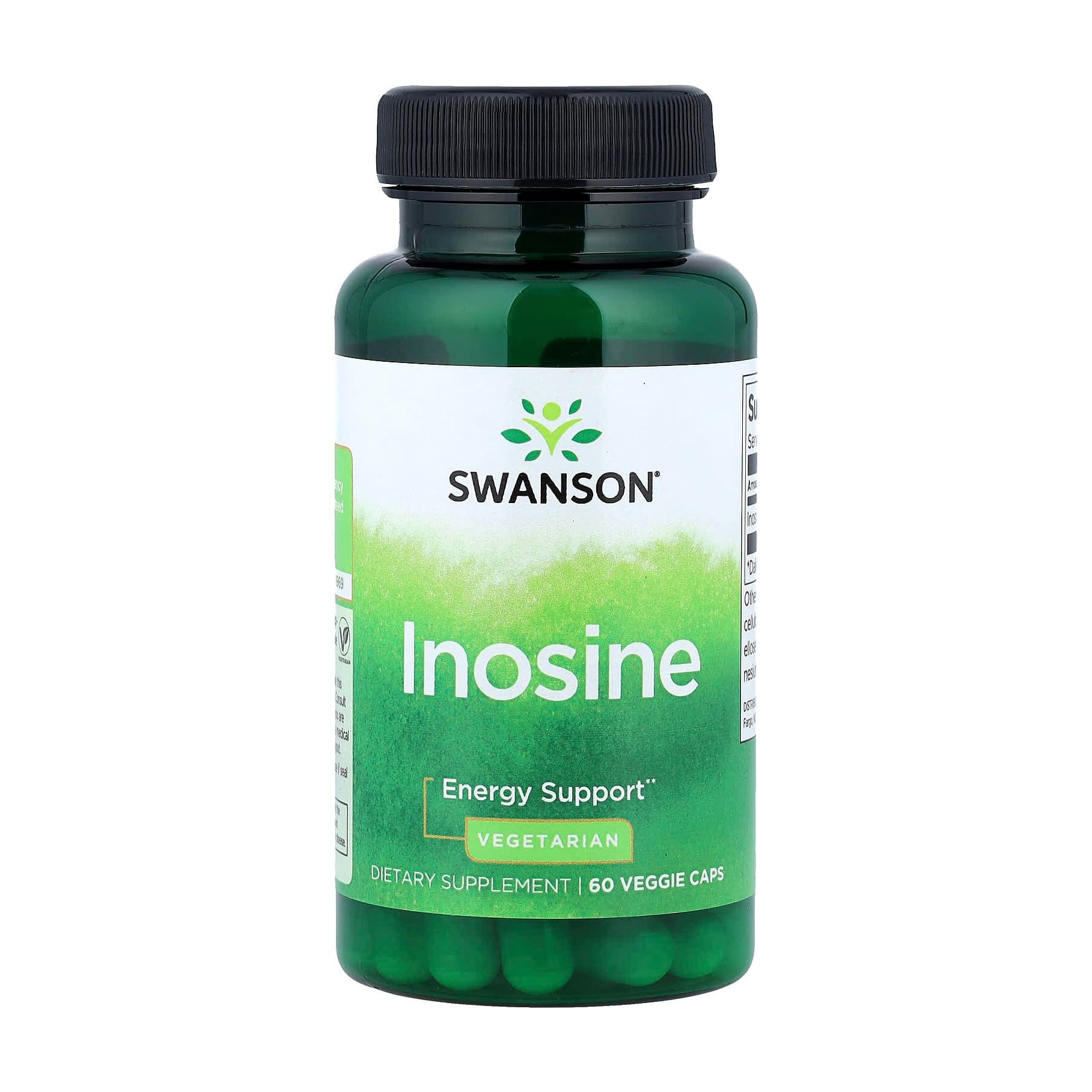 

Інозин Swanson Inosine 500 мг, 60 капсул
