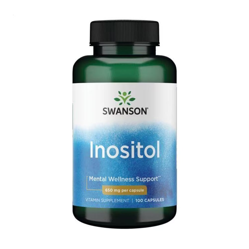 

Інозитол Swanson Inositol 650 мг, 100 капсул