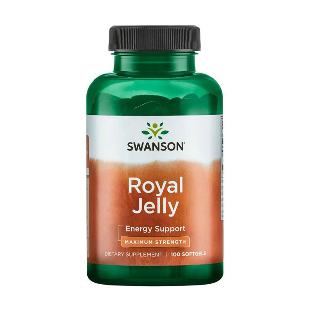 

Енергетична підтримка Swanson Royal Jelly, 100 гелевих капсул