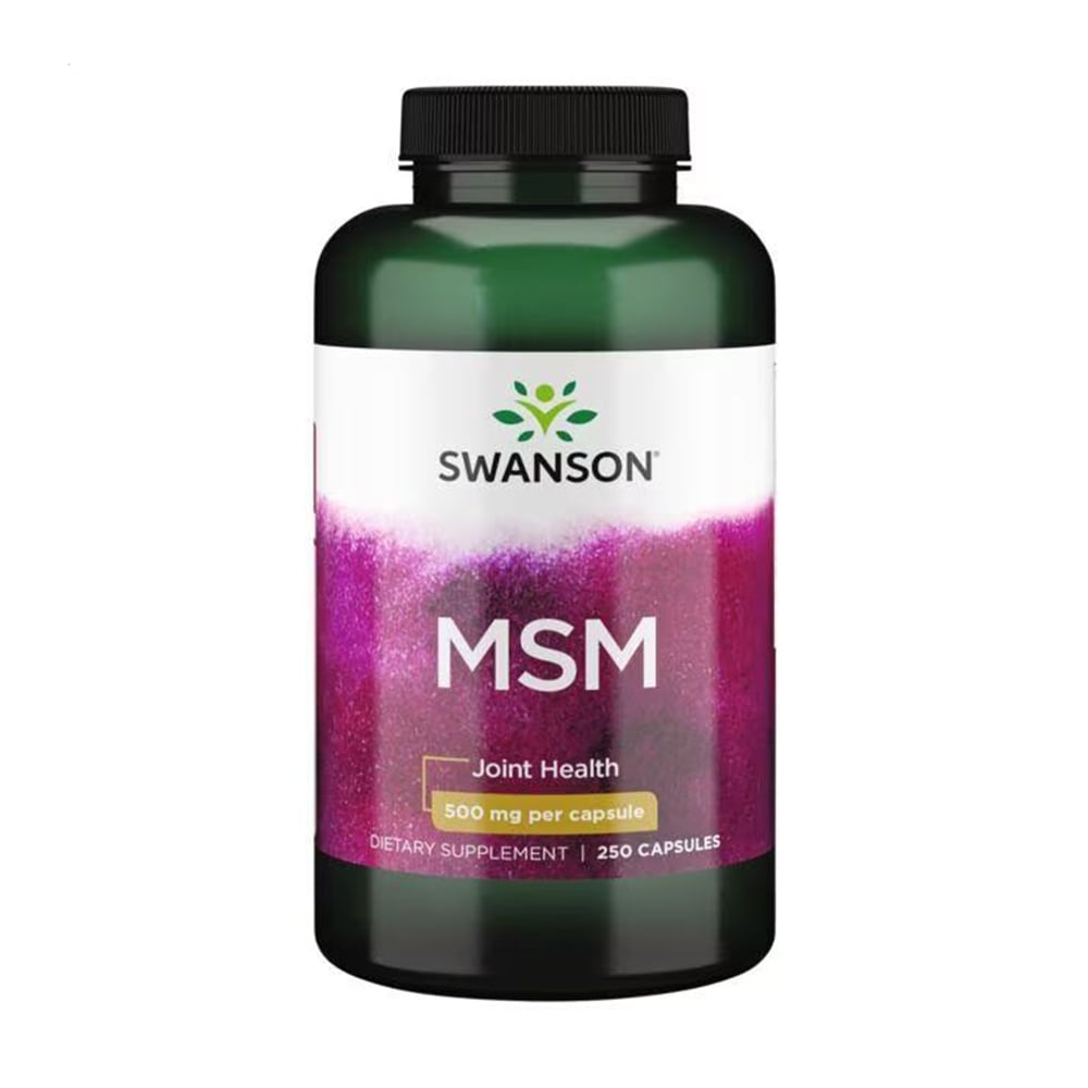 

Метилсульфонілметан Swanson MSM 500 мг, 250 капсул