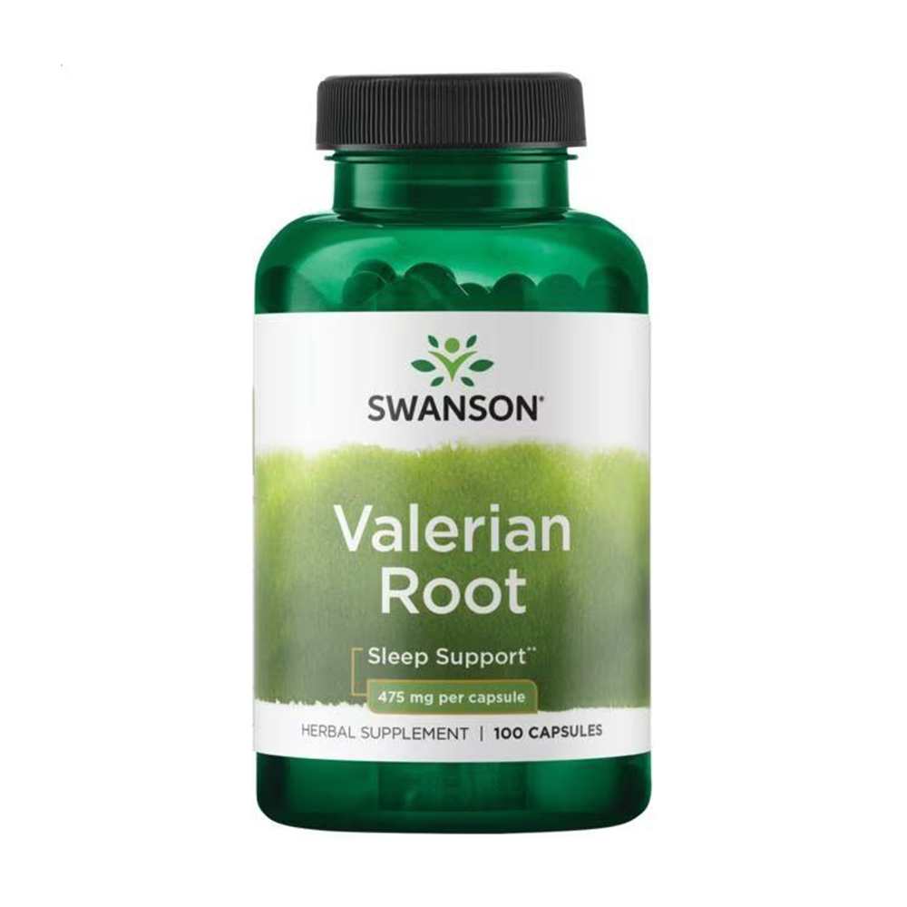 

Корінь валеріани Swanson Valerian Root 475 мг, 100 капсул