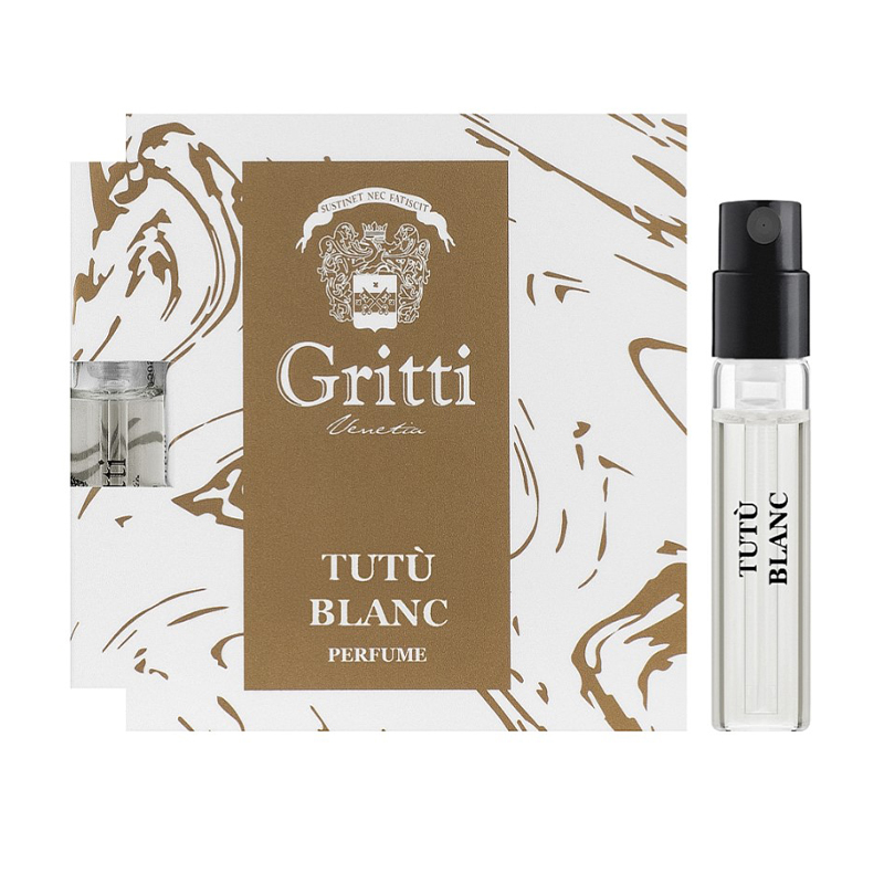 

Gritti Tutu Blanc Парфумована вода жіноча, 2 мл (пробник)