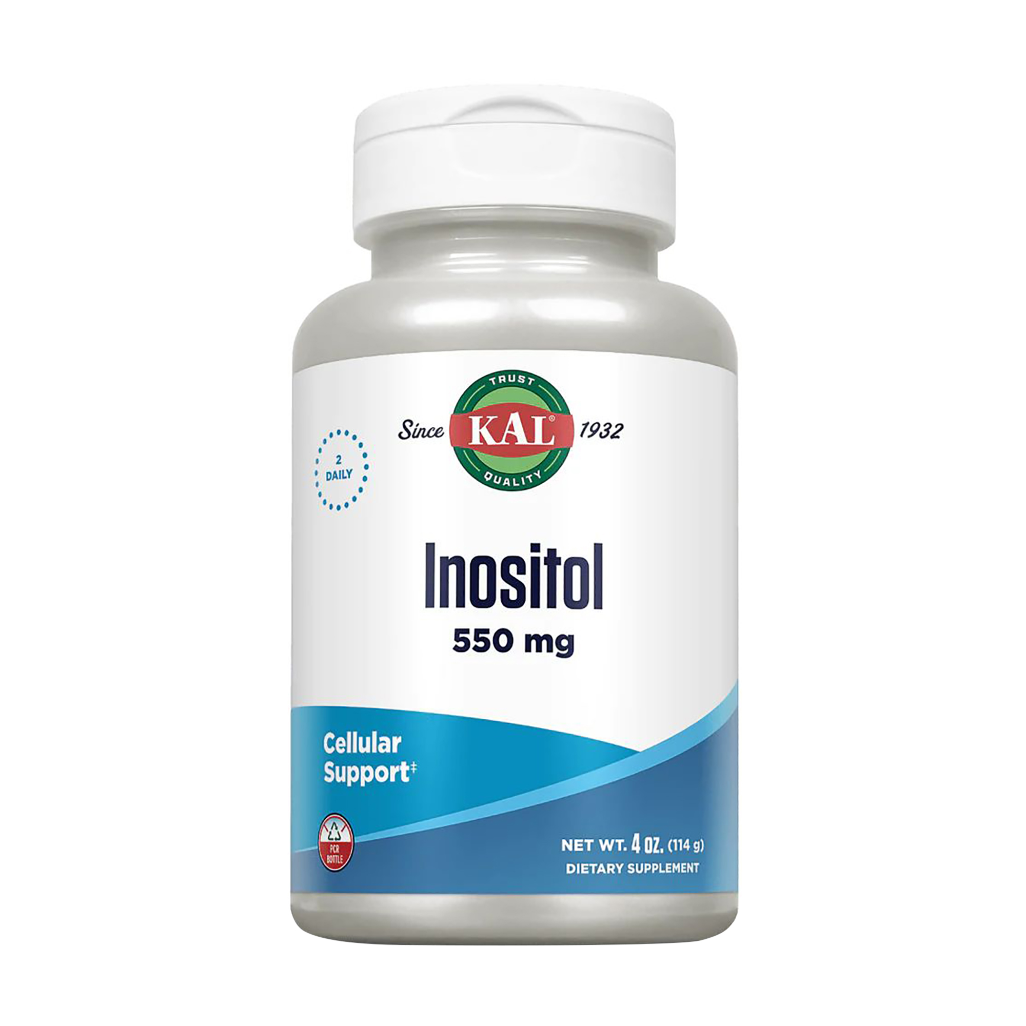 

Інозитол KAL Inositol 550 мг, в порошку, 114 г