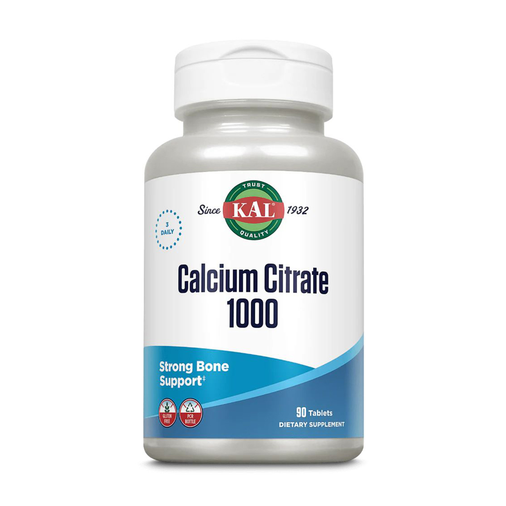 

Цитрат кальцію KAL Calcium Citrate 1000 мг, 90 таблеток