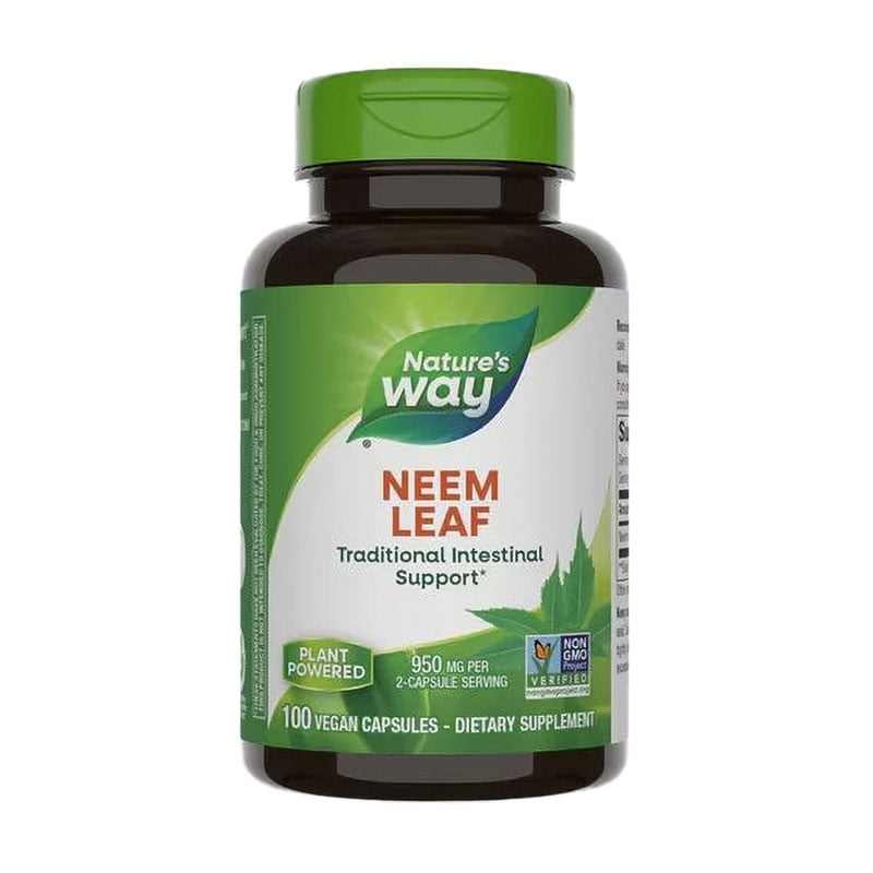 

Листя німу Nature's Way Neem Leaf, 100 капсул