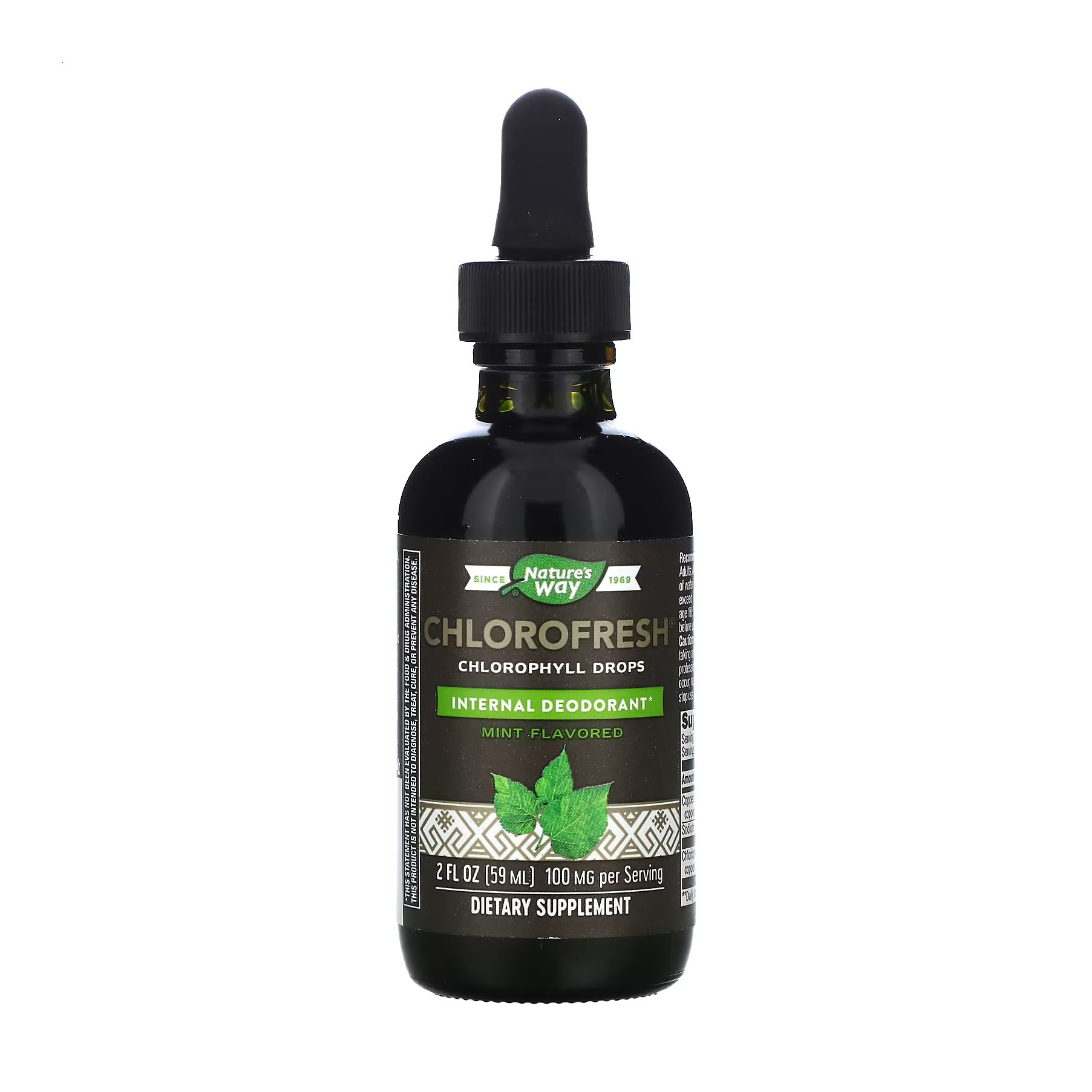 

Рідкий хлорофіл Nature's Way Chlorofresh, в краплях, 59 мл