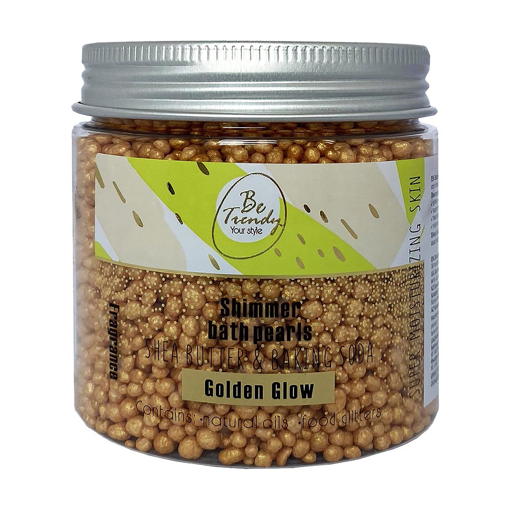 

Уцінка! Бісер для ванни Be Trendy Golden Glow, 150 г