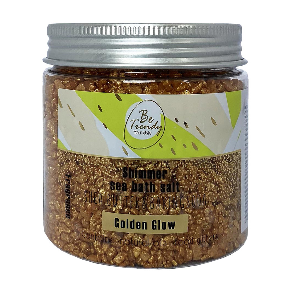 

Уцінка! Сіль для ванни Be Trendy Golden Glow, 250 г