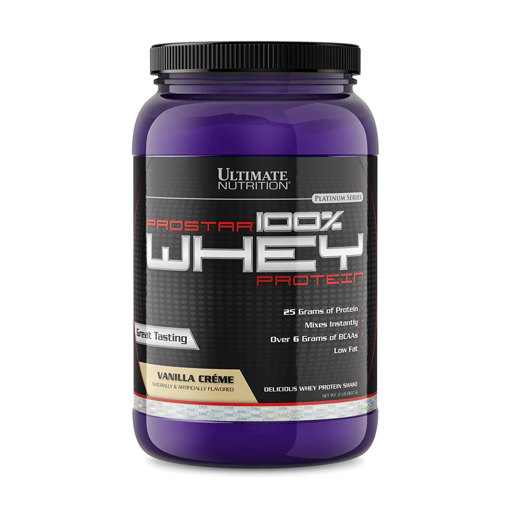 

Протеїн Ultimate Nutrition Prostar 100% Whey Protein Ваніль, в порошку, 907 г