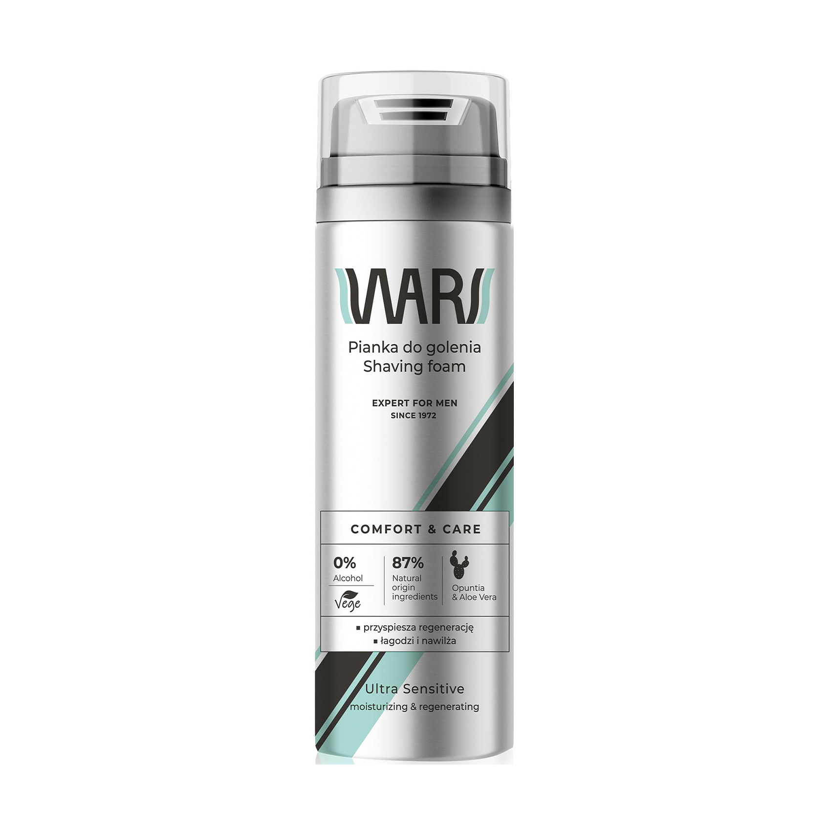 

Уцінка! Чоловіча піна для гоління Wars Comfort & Care Shaving Foam, 200 мл