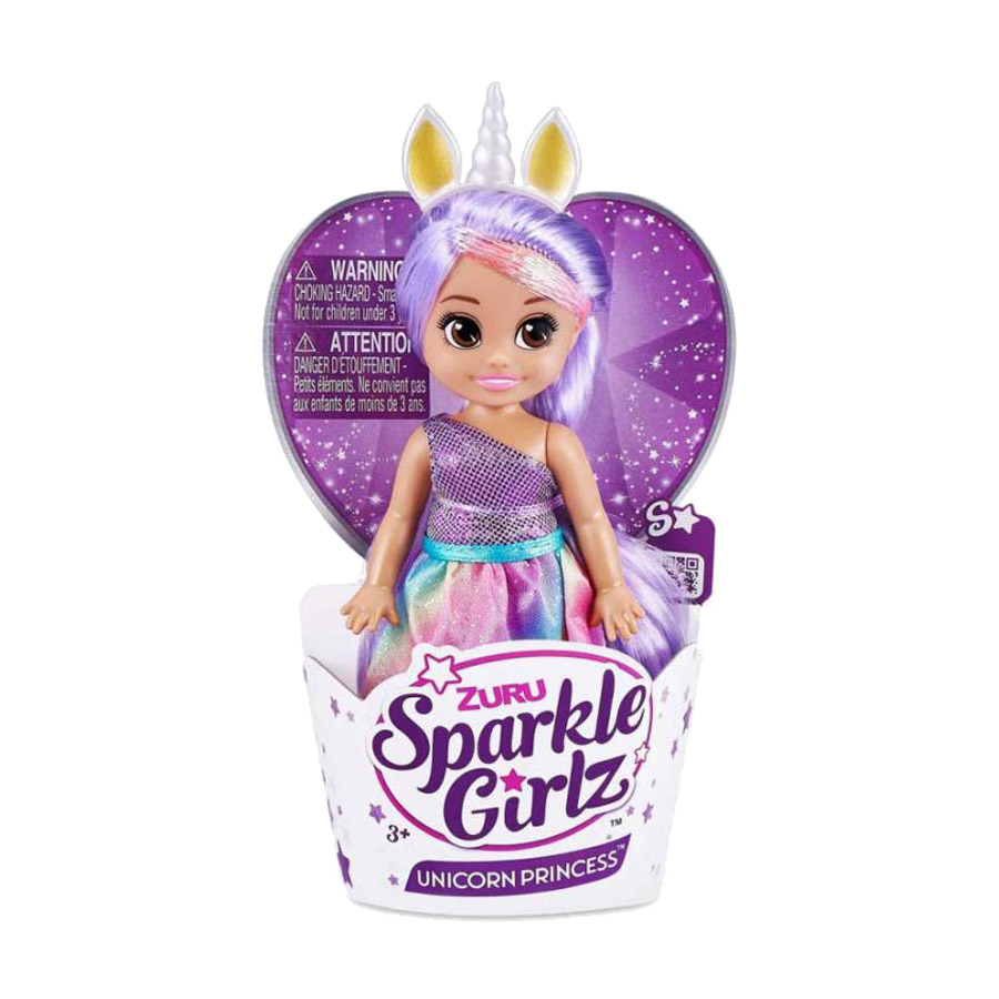 

Дитяча лялька Zuru Sparkle Girlz Райдужний єдиноріг Беррі, 12 см, від 3 років (Z10094-1)