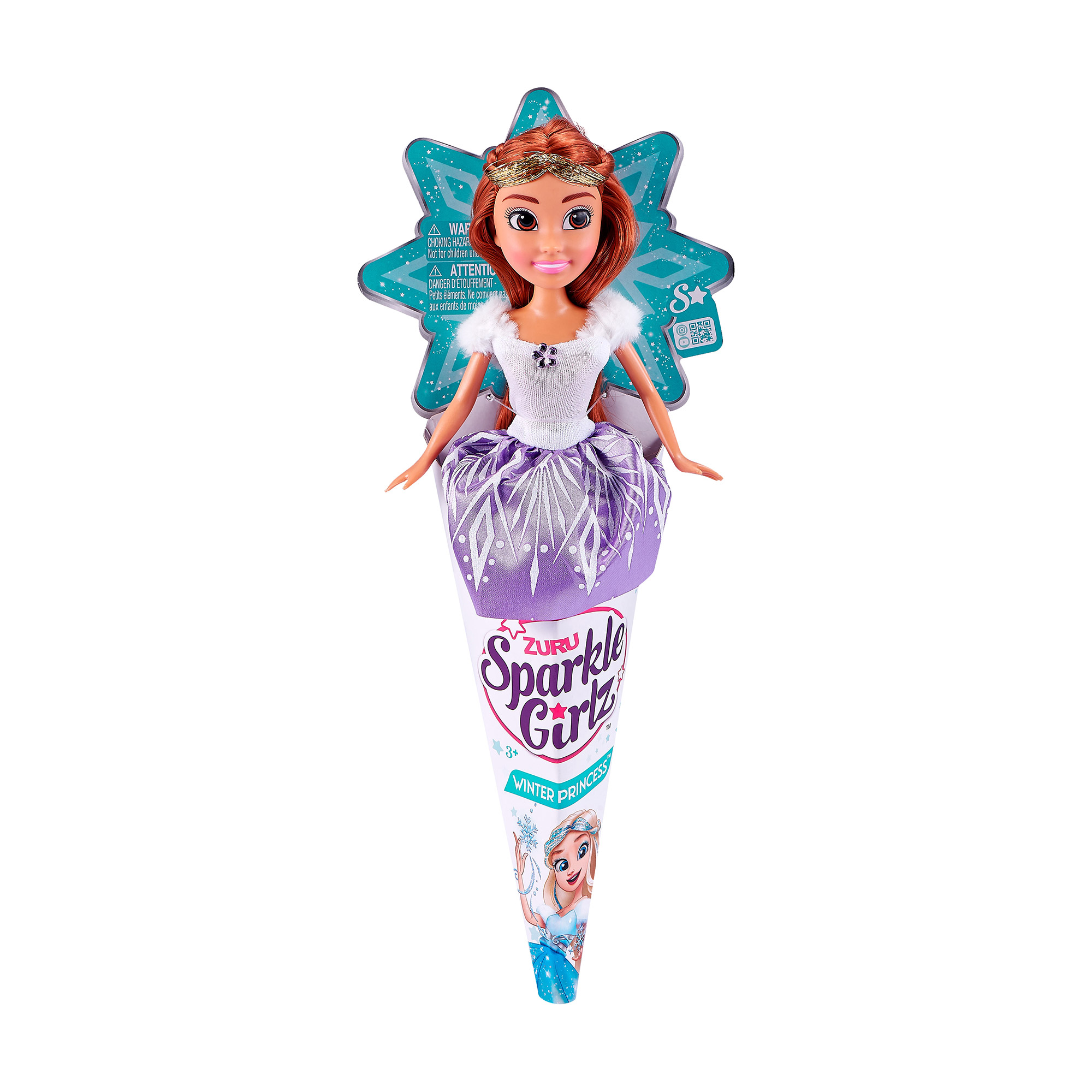 

Дитяча лялька Zuru Sparkle Girlz Зимова принцеса Домініка, 25 см, від 3 років (Z10017-2)