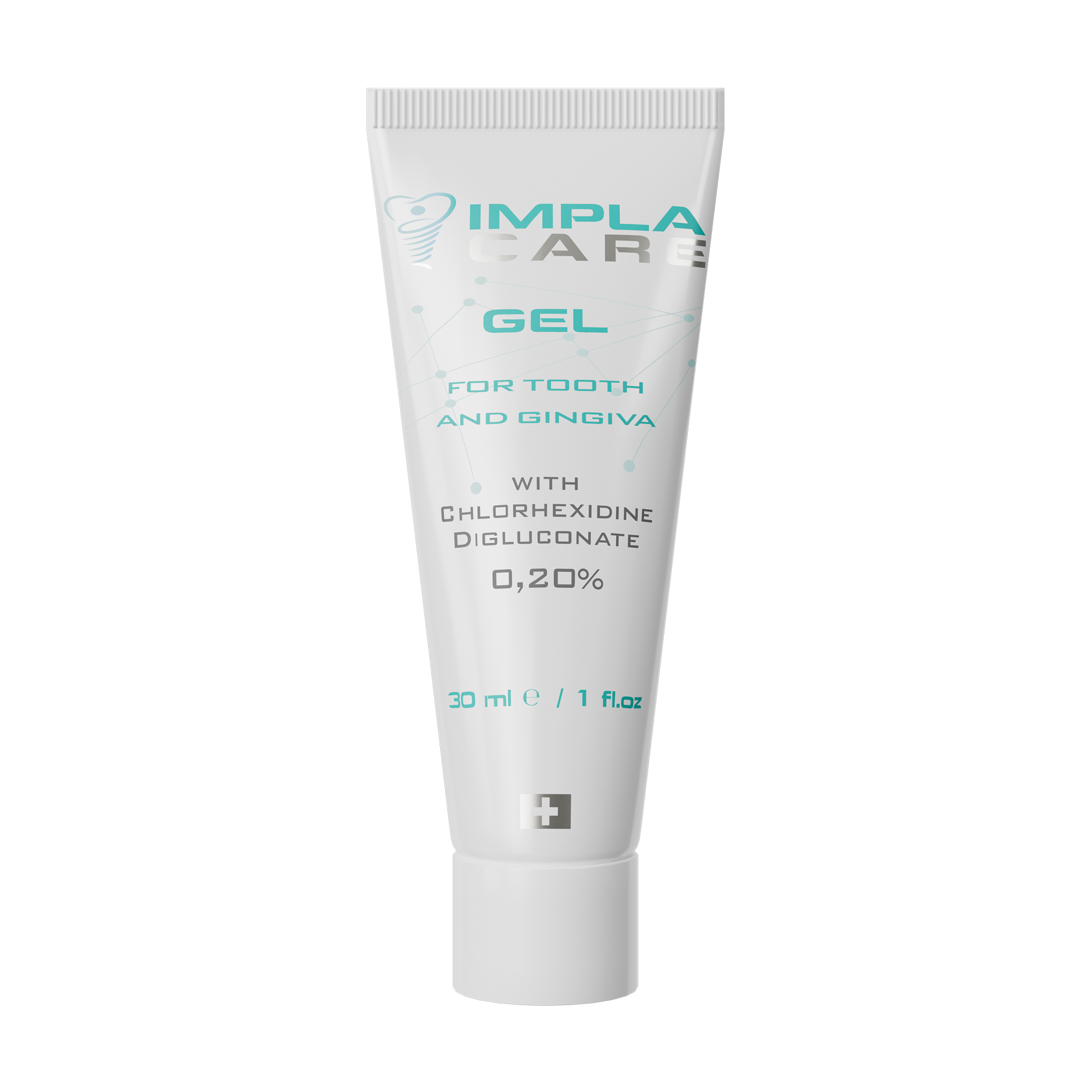 

Гель для зубів та ясен ImplaCare Gel з біглюконатом хлоргексидину 0.20 %, 30 мл