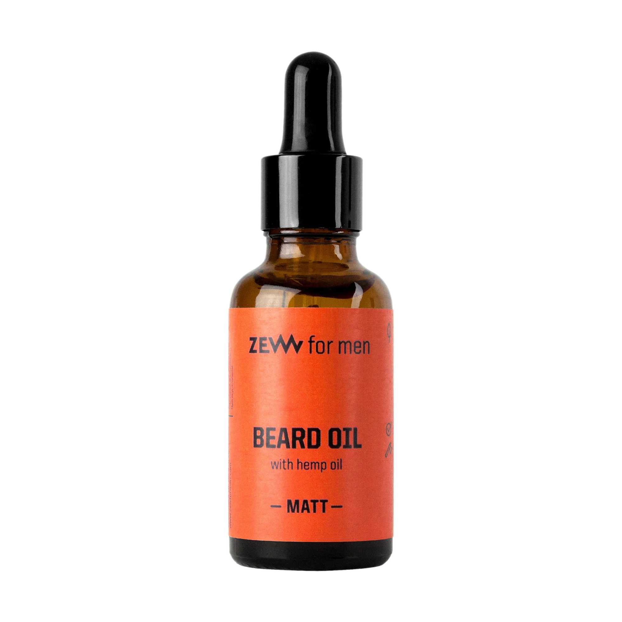 

Чоловіча олія для бороди ZEW For Men Beard Oil Matt, 30 мл
