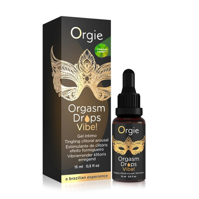 

Збуджуючі краплі для клітора Orgie Orgasm Drops Vibe!, 15 мл