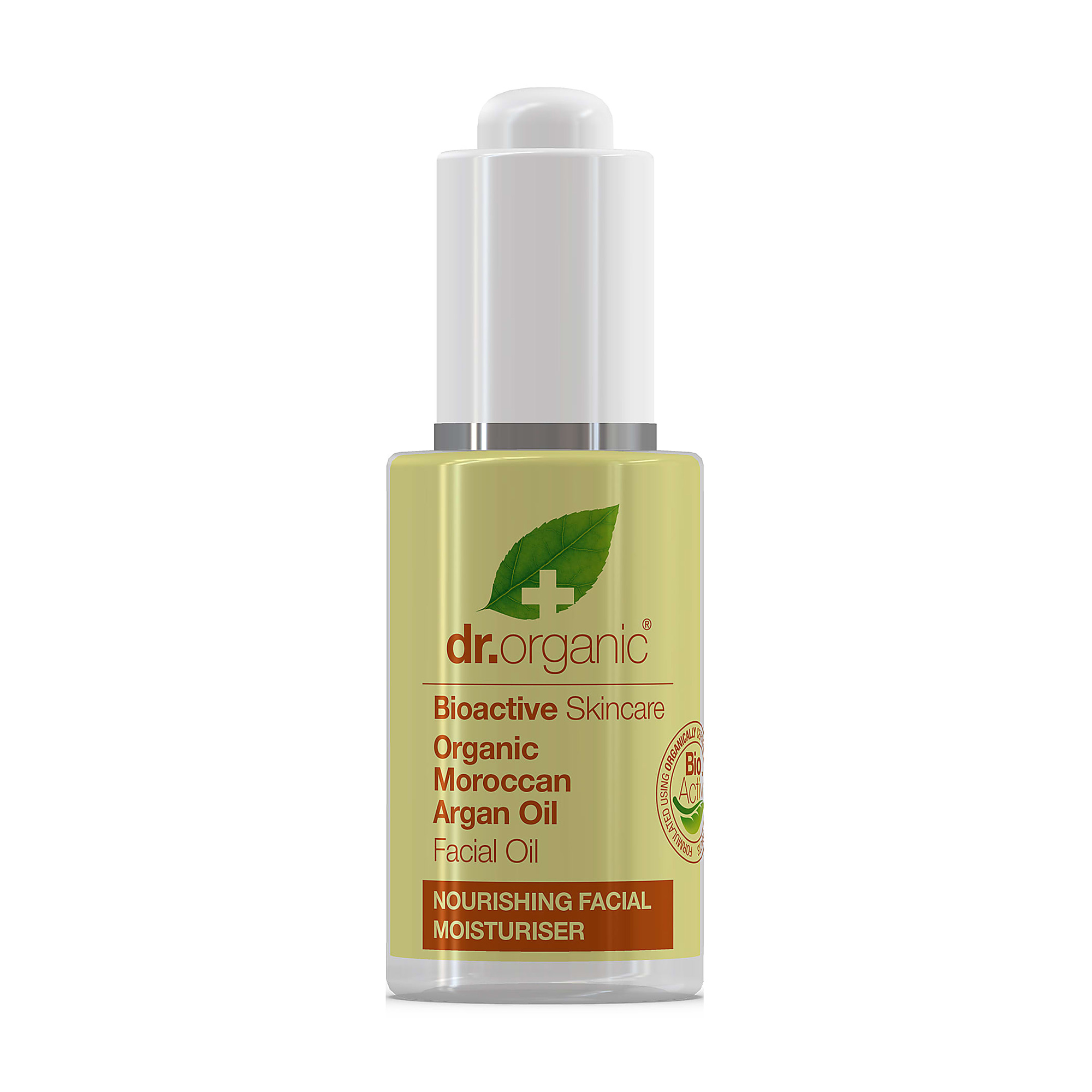 

Уцінка! Органічна марокканська арганова олія для обличчя Dr. Organic Bioactive Skincare Organic Moroccan Argan Oil Facial Oil, 30 мл