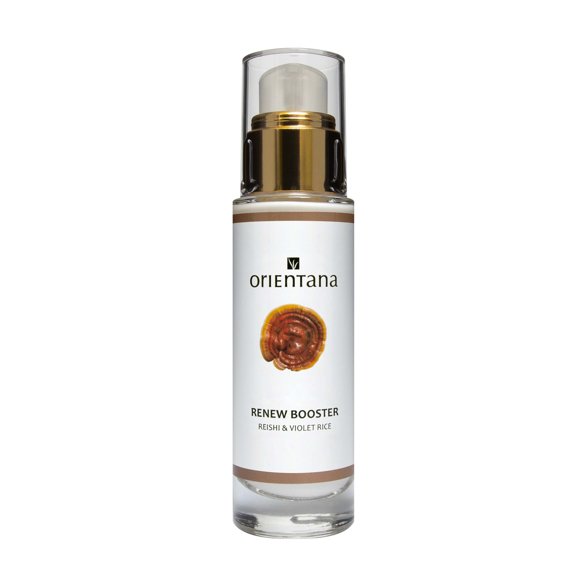 

Уцінка! Нічний бустер для обличчя Orientana Reishi & Violet Rice Renew Booster, 50 мл