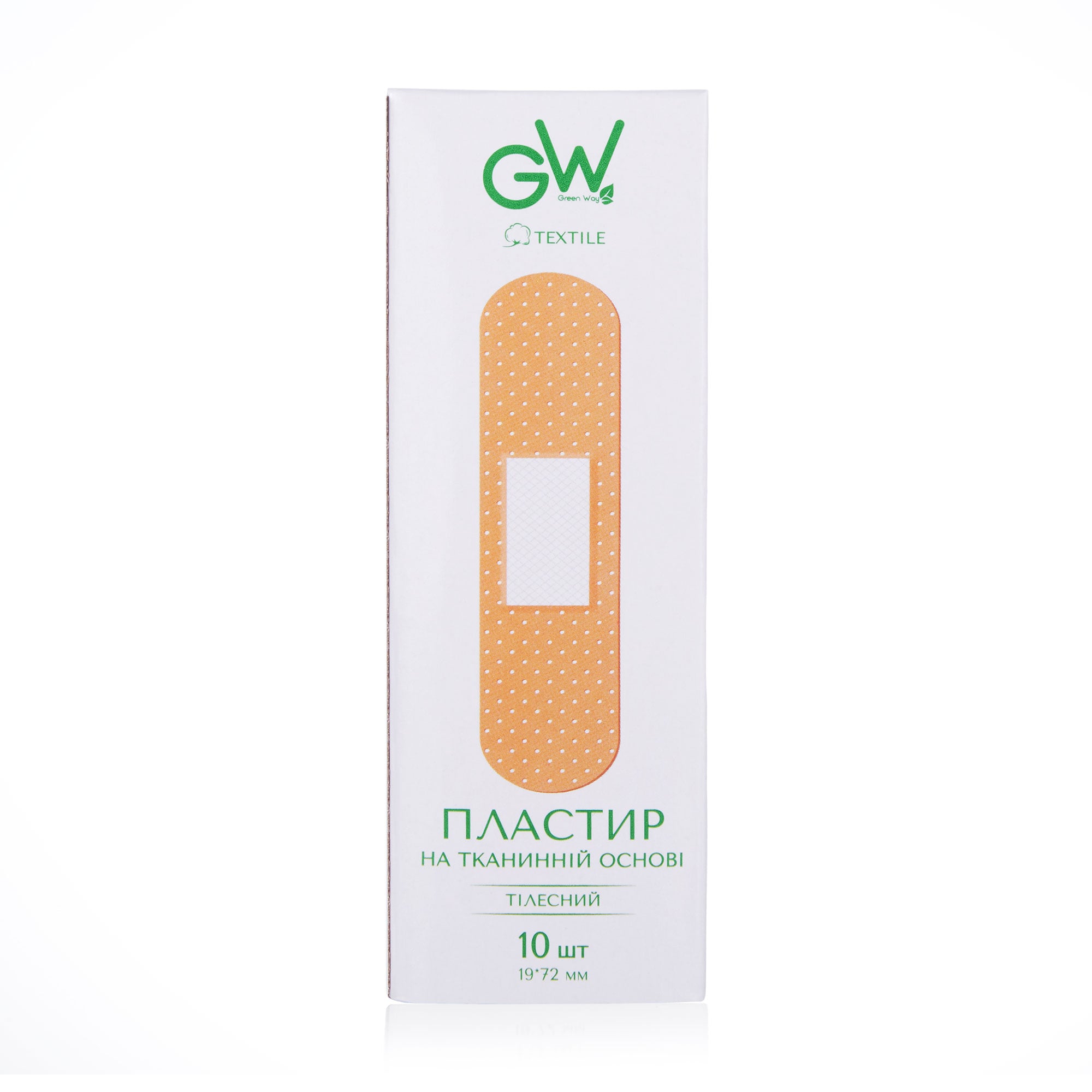 

Пластир Green Way ФітоЛінія 1.9*7.2 см, 10 шт