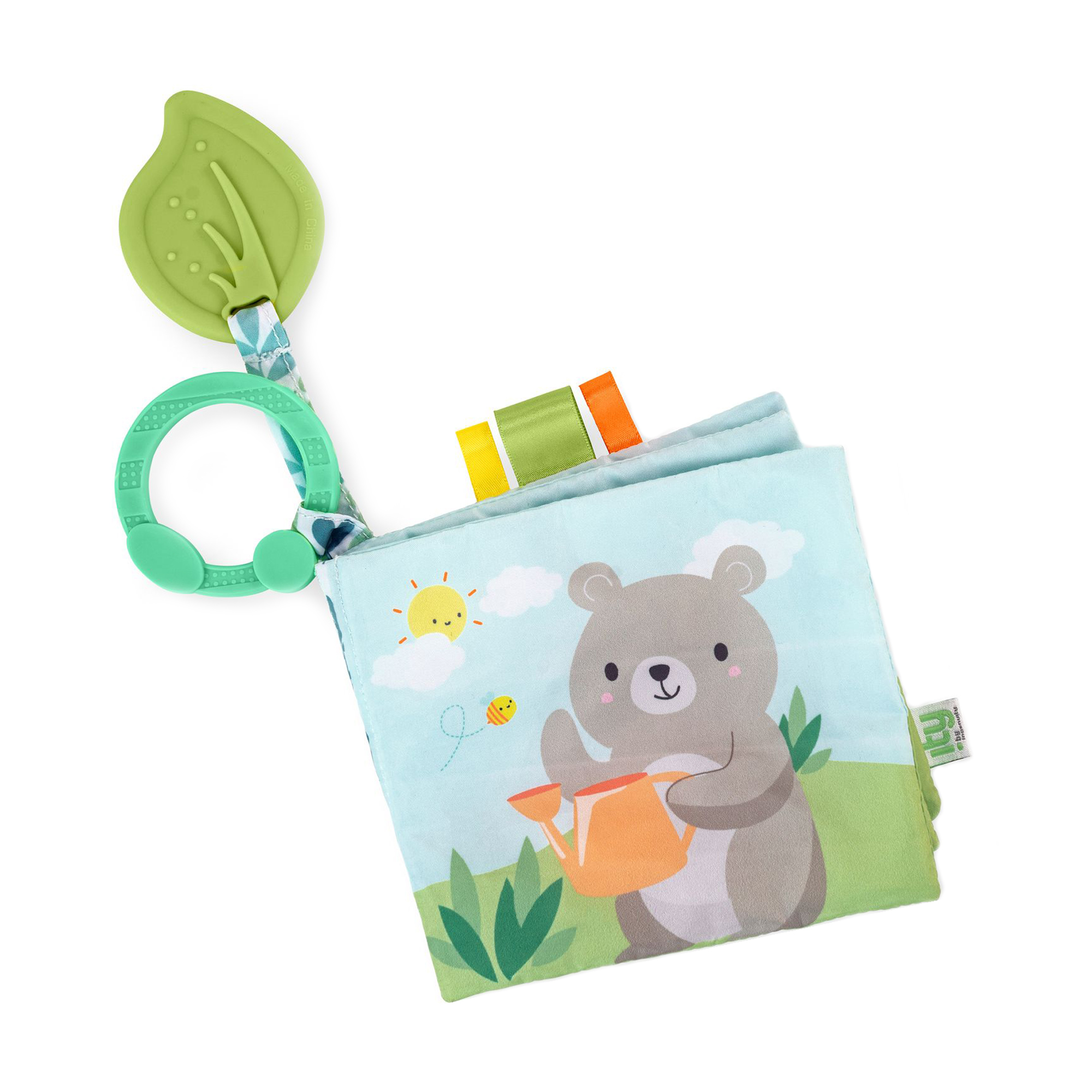 

Дитяча м'яка розвивальна книжка Ingenuity Cozy Lovey-Nate, від народження (16875)