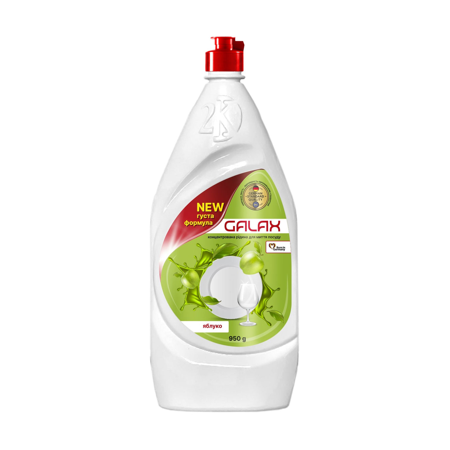 

Концентрований засіб для миття посуду Galax Яблуко, 950 г